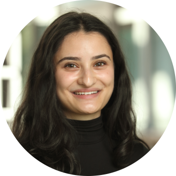 UVA Data Science Ambassador Disha Trivedi professional head shot in circle crop