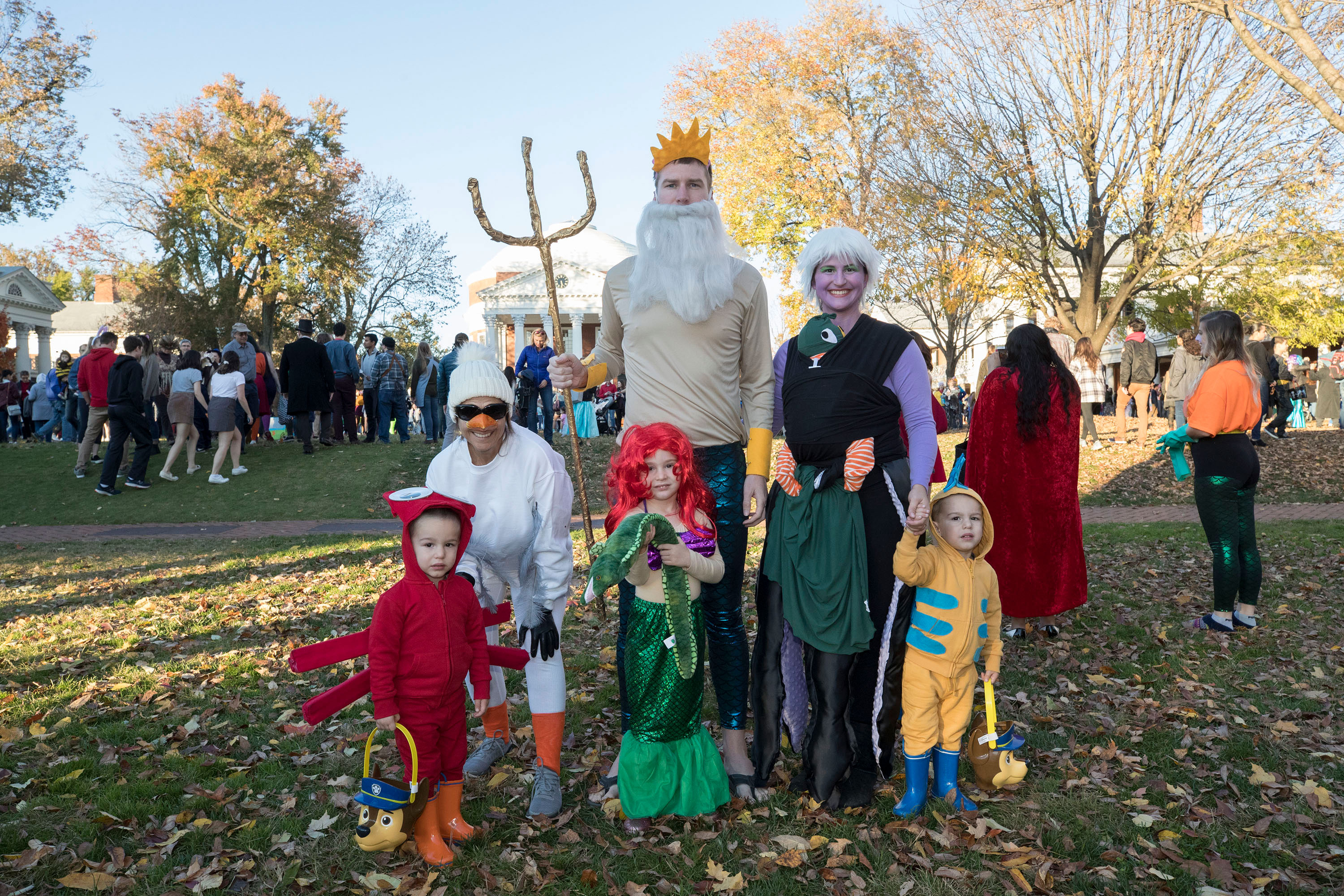 Trick or Treat on the Lawn