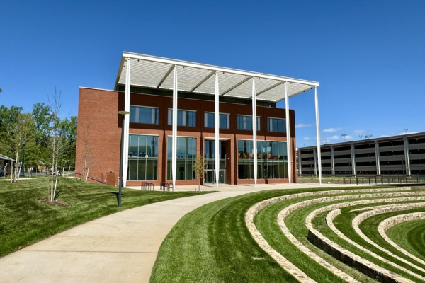 UVA School of Data Science - Front of Building 