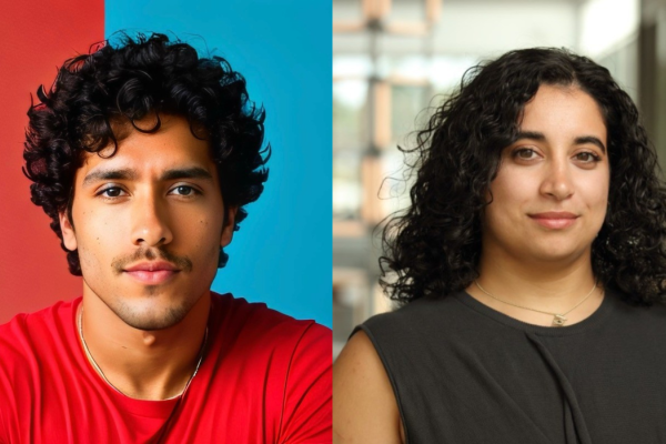 Salmos AI Cofounders Psalms Morales and Layla Ranjbar