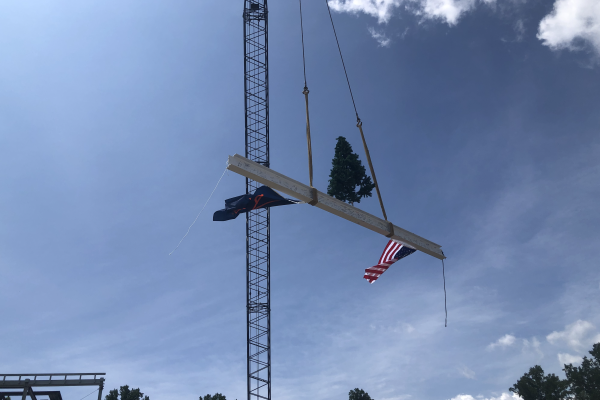 School of Data Science Beam Raising