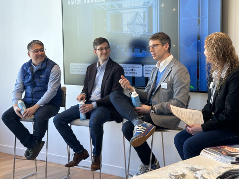 Photo of the panelists from LMI Day 2025 fireside chat.